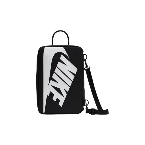 nike Прочный материал одно плечо сумка унисекс черный