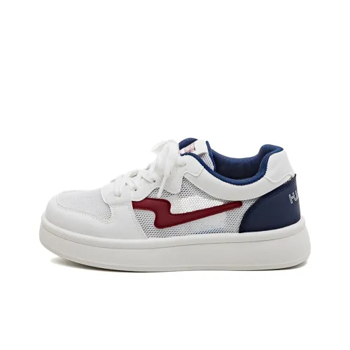 HUANQIU Slip-resistant Lightweight And Breathable Скейтборд Кроссовки Женские Красный Синий