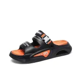 Чёрный и оранжевый