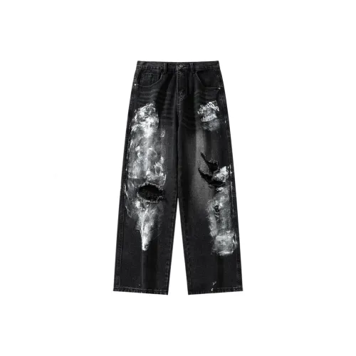 HKRXEC Galaxy Gray Men's Jeans