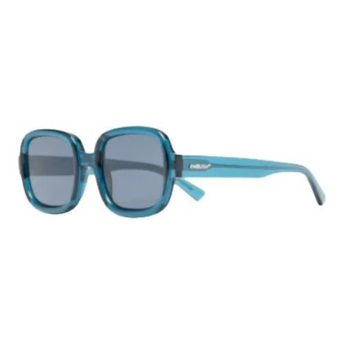 AMBUSH Ацетат Квадратные Солнцезащитные Очки Мужские Светло-Синие