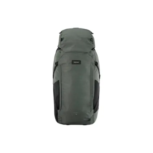 DECATHLON 70+6L Альпинистский рюкзак Outdoor Сумка Полиэстер Хаки Зеленый Мужской