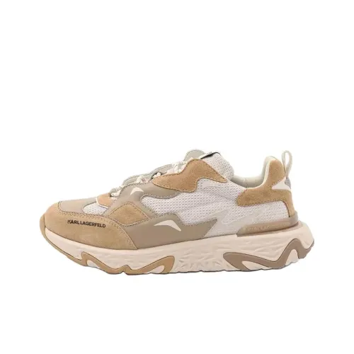 KARL LAGERFELD BLAZE Strike Low Топ Повседневная обувь Мужской Песочный