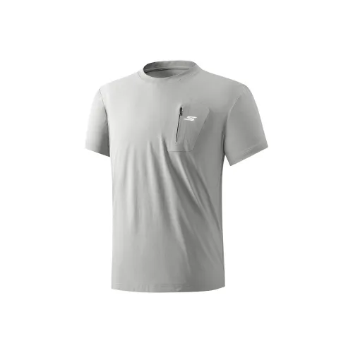 Skechers T-Shirt Унисекс Серый 0006