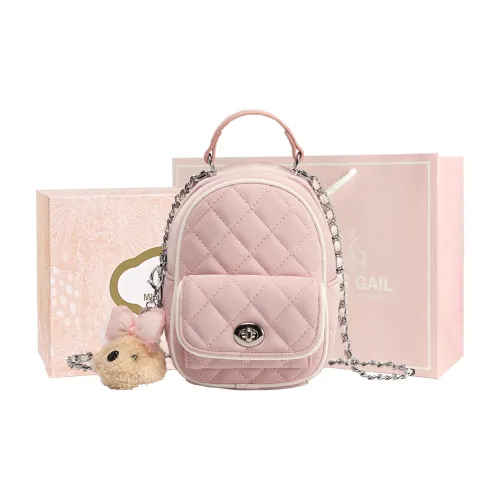 MISS GAIL Синтетическая кожа Carry Рюкзак Женские Розовый