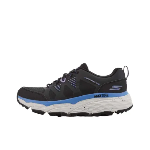 Skechers MAX CUSHIONING ELITE Низкие Беговые Кроссовки Женские Черные