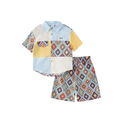 Mami Macca Повседневная спортивная одежда 2 предмета комплект с принтом для детей 3-7 лет