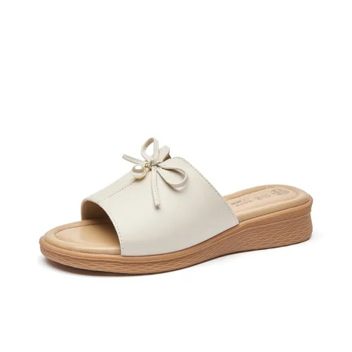 Cigna Тихий Слипоны Женские Ecru