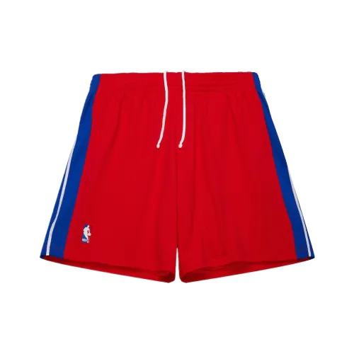 MITCHELL NESS Повседневные шорты Мужские Красные