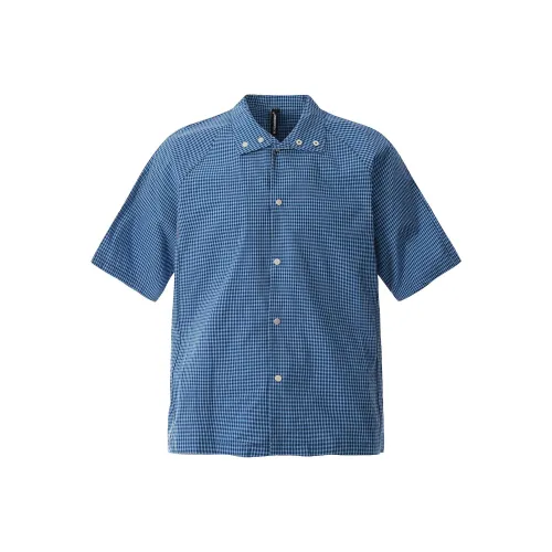 98SQUID Синий Унисекс Рубашки