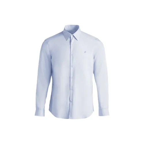 HECHTER Небесно-голубой Мужские Рубашки
