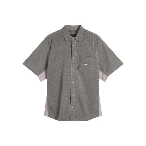 THE NORTH FACE SS25 Рубашка Мужская Высокий Уровень Серый