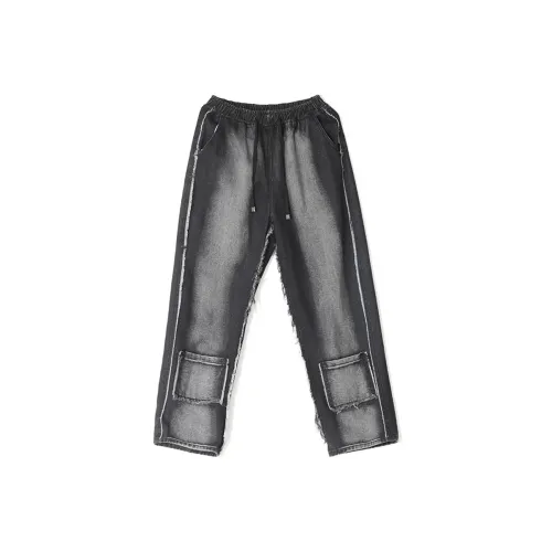 HKRXEC Черные Мужские Джинсы