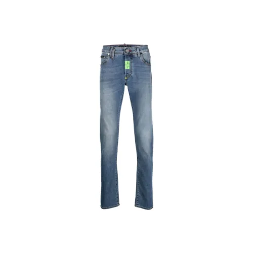 PHILIPP PLEIN Blue Men's Jeans  
PHILIPP PLEIN Синий Мужские Джинсы
