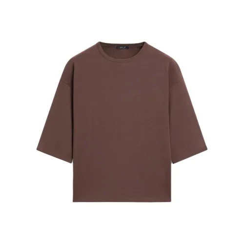 Massimo Dutti Коричневые Женские Рубашки T