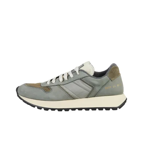 COMMON PROJECTS Track 80 Low Топ Повседневная обувь Мужская Зеленая