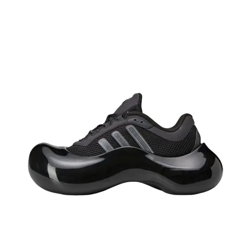 Adidas Originals AVAVAV Collaboration Slip-resistant Abrasion-resistant Low Top Casual Shoes Women's Black Adidas Originals AVAVAV Collaboration Противоскользящие Устойчивые к истиранию Низкий Топ Повседневная Обувь Женская Черная