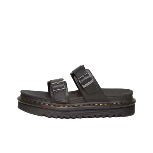 Dr.Martens ЭВА Устойчивые к истиранию Слипоны Унисекс Черные