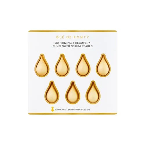 Ble De Fonty Sunflower Сыворотка Капсулы Успокаивающая Укрепляющая Увлажняющая Восстанавливающая 0,46 мл * 7 шт