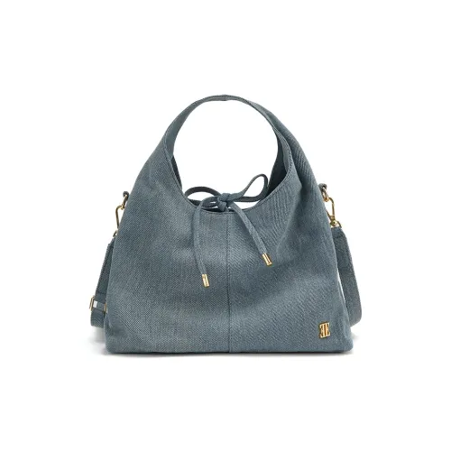 ELLE Ткань Сумка Средний Женский Синий