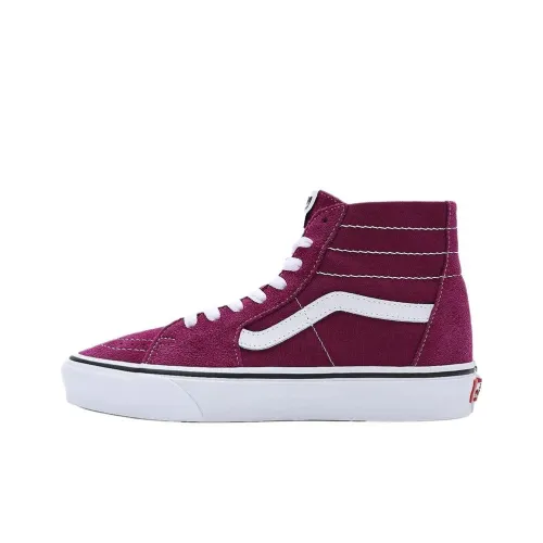 Vans Sk8 Hi Высокие Кроссовки для Скейтбординга Унисекс Фиолетовые