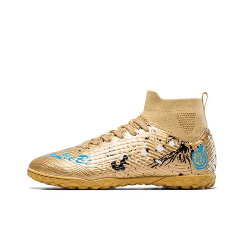 HBRK Slip-resistant Abrasion-resistant High Top Детская футбольная обувь Подростки