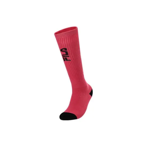 FILA GOLF серия 1 упаковка Персиково-Сливовый Розовый Женские Носки до колена