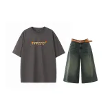 Темно-серый + Винтажный синий