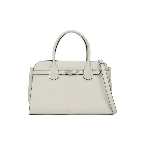 Karl Lagerfeld Телячья кожа Тоут Сумка Женская Светло-Серый