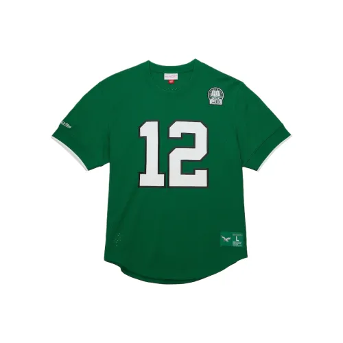 MITCHELL NESS Регби Джерси Мужской Kelly Зеленый