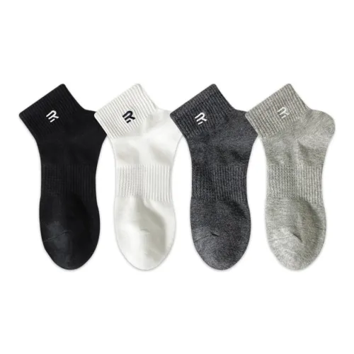 AUGUST Низкие носки для мужчин упаковка из 4 пар