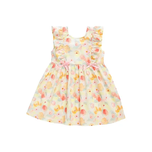 La Cergo Платье Многоцветное Платье для детей 3-7 лет