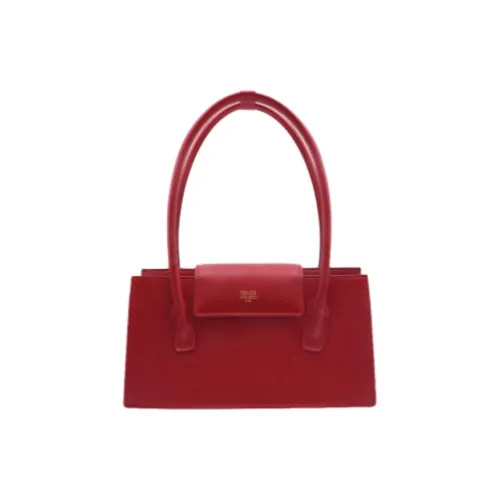 TENNCO Коровья кожа Аккордеонная сумка Сумка на плечо Средний размер Женская Бордовый Шоколадный коричневый Моховый зеленый