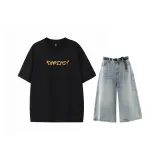 Чёрный + Ледяной синий