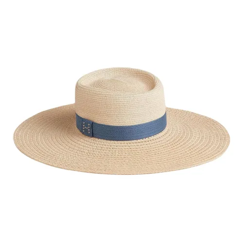 HERMES Cotton Bucket Hats Женские Бежевый