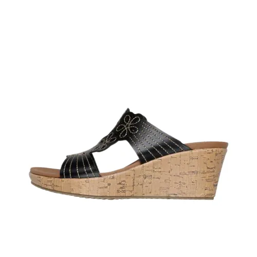 Skechers Beverlee Слипоны Женские Черные