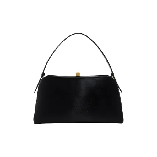 KHAITE Сумка из коровьей кожи женская черная