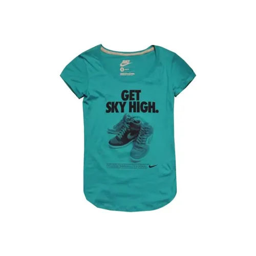 Nike T-Shirt Женская Темно-Зеленая