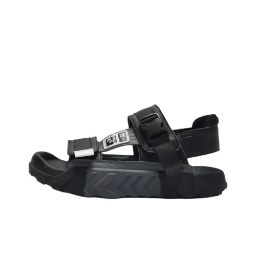 361°KIDS Противоскользящие устойчивые к истиранию низкий топ детские сандалии угольно-черный серый замок серебряный для подростков