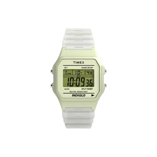 TIMEX Наручные часы Кварцевый механизм Смольный ремешок 39*35*10 мм Зеленый циферблат Мужские часы