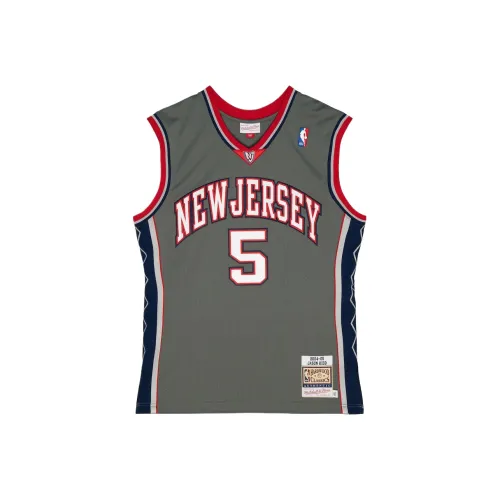 MITCHELL NESS x NBA Баскетбольная Джерси Мужская Серого цвета