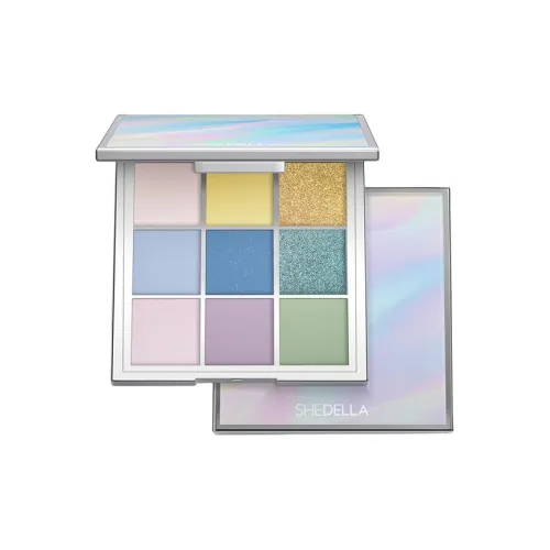 SHIDIYA Dreamy Color Collection 9 COLORS Палетка для теней с пудрой легко смешивается матовая подчеркивает цвет лица улучшает внешний вид глаз