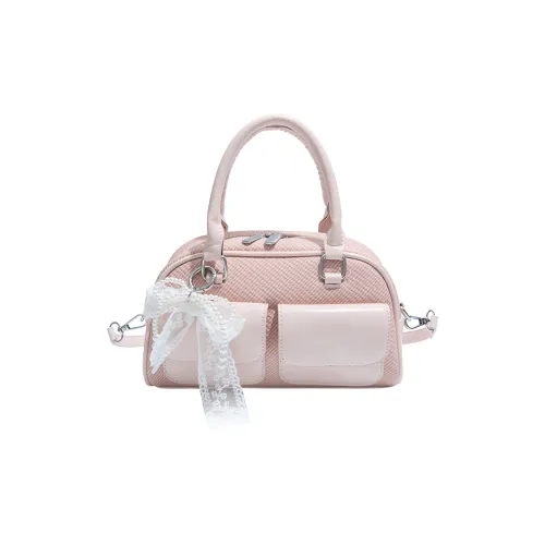 Meow in the grass ПУ (полиуретан) Сумка Женская Розовый Зеленый Черный Белый Синий