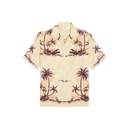 CELINE Многоцветные Мужские Рубашки