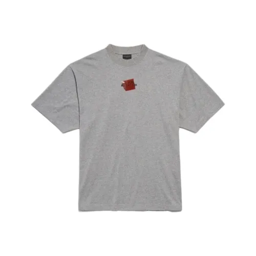 Balenciaga FW25 T-рубашка Средний размер форма мужской серый