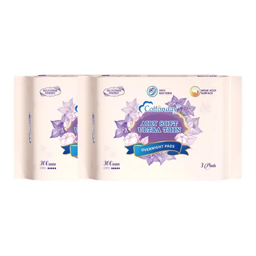 MIANROUSHIGUANG Беллфлауэр Коллекция Для Длинных Ночей 360 мм 3 Упаковки * 2 Сумки