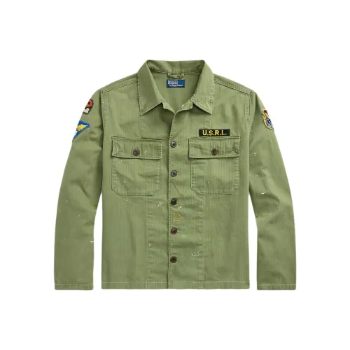 Polo Ralph Lauren Куртки и Пальто Мужской Зеленый