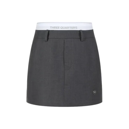 Three Quarters Повседневные шорты Женские Серые