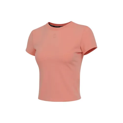 Nike Обычная T-рубашка Женская Розовая