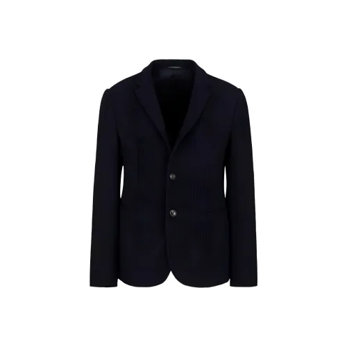 EMPORIO ARMANI Бизнес-костюм мужской морской синий